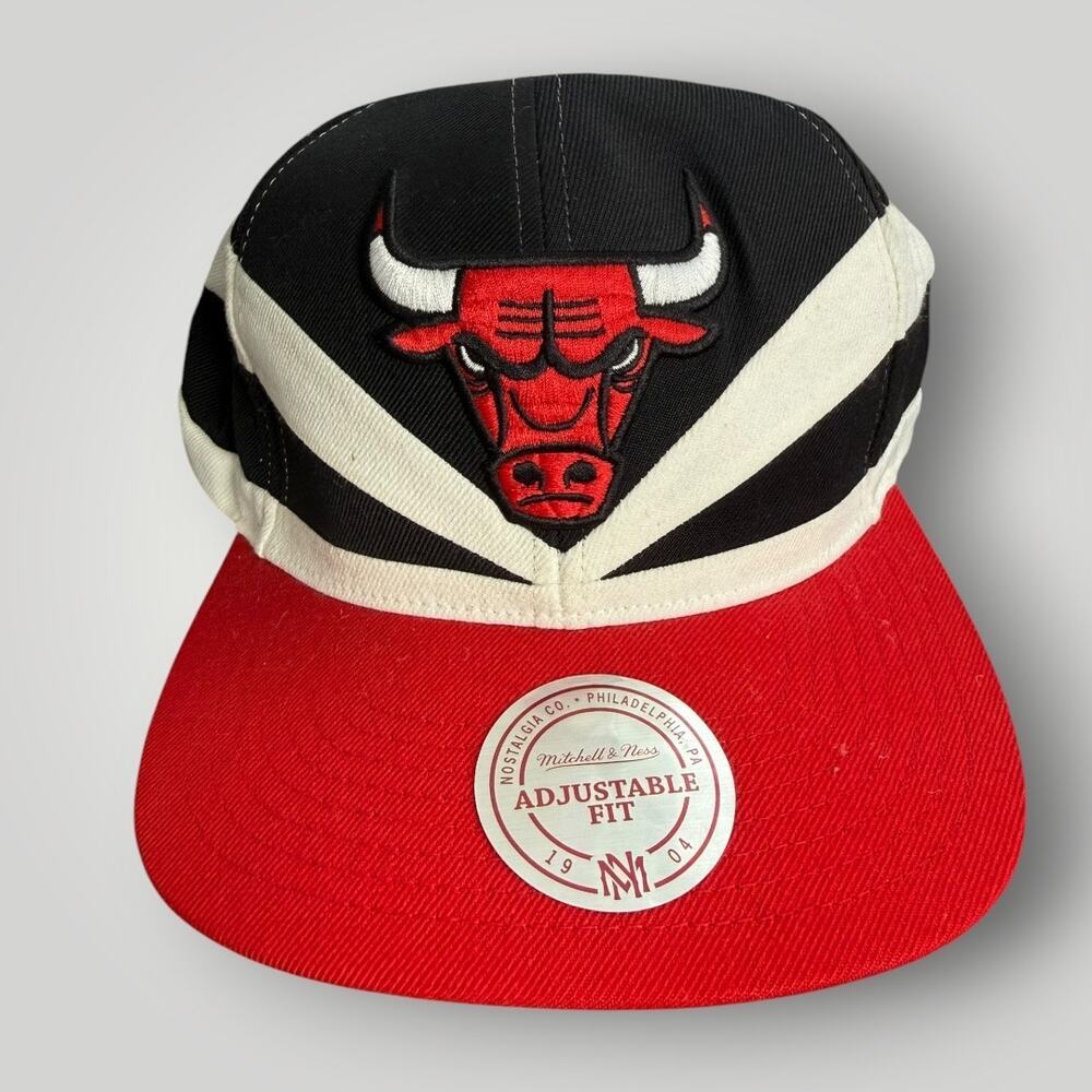 Mitchell & Ness Chicago Bulls Slasher Snapback Hat Cap NBA OSFM